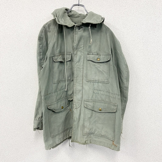 50s～　U.S.AIR FORCE　米軍　フィールドジャケット　ミリタリージャケット　ヴィンテージ　カーキ　Sサイズ　