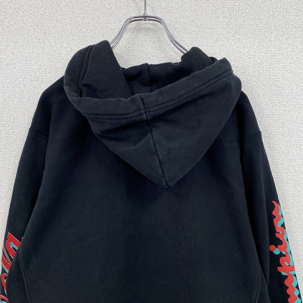 Champion　チャンピオン　コカ・コーラ　リバースウィーブ　スウェットパーカー/フーディー　黒　ブラック　Mサイズ　古着