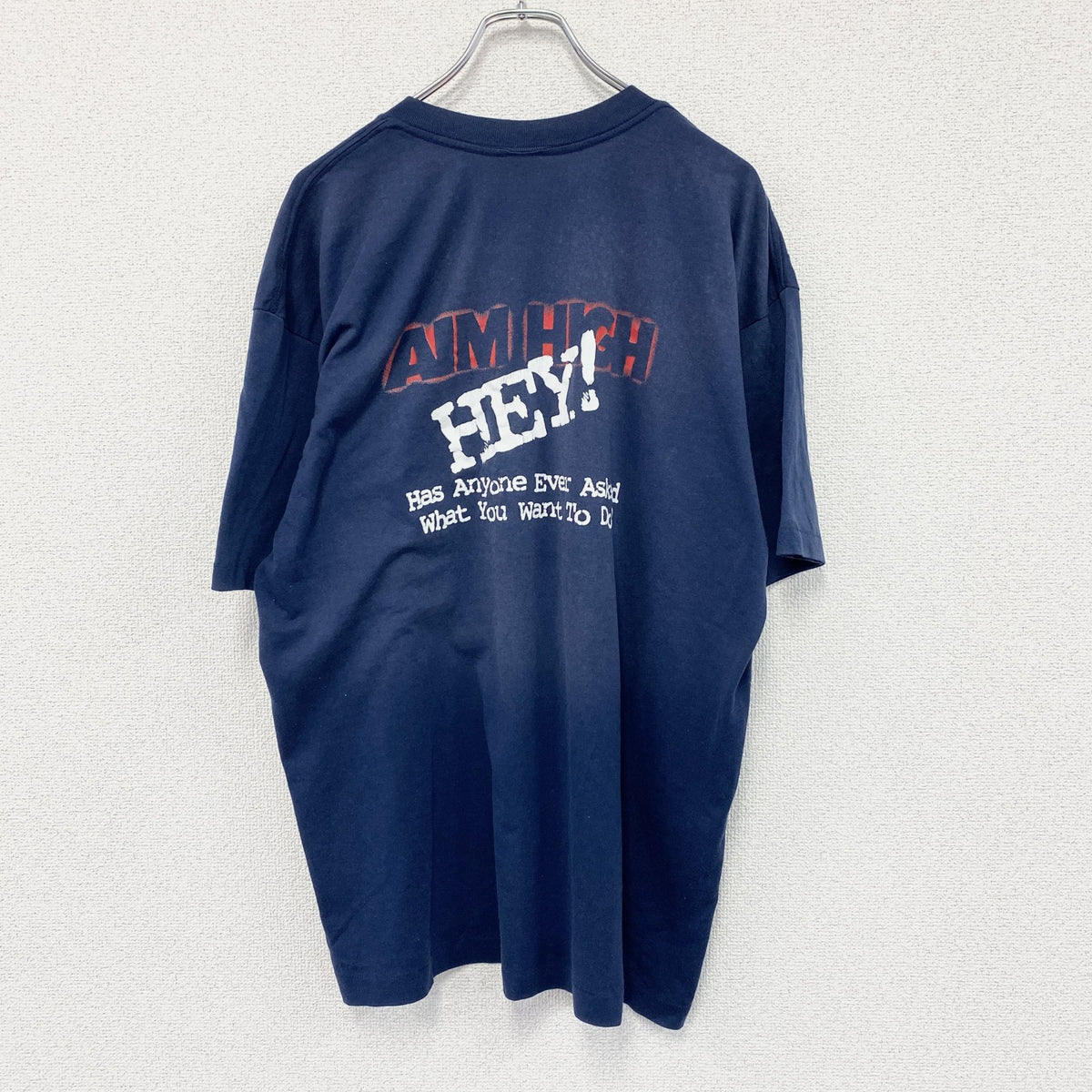 SPECIAL TEES　半袖プリントTシャツ　ヴィンテージ　シングルステッチ　紺　ネイビー　XLサイズ　古着