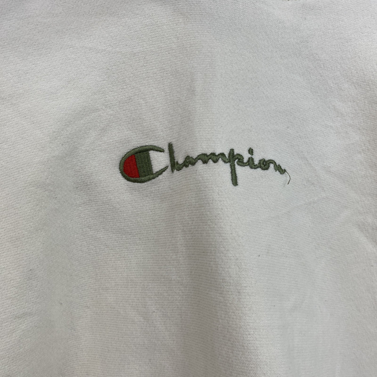 Champion　チャンピオン　リバースウィーブ　スウェットパーカー/フーディー　アイボリー　Sサイズ　古着