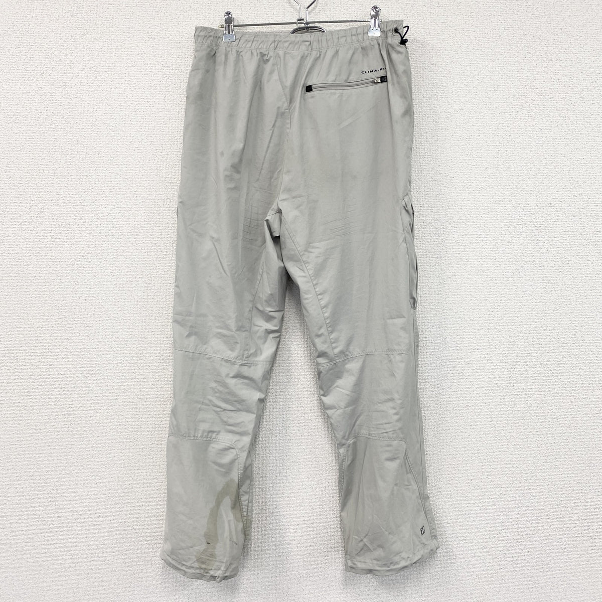 00s　NIKE　ナイキ　CLIMA-FIT　ウォームパンツ　イージーパンツ　ヴィンテージ　灰色　グレー　XLサイズ　古着