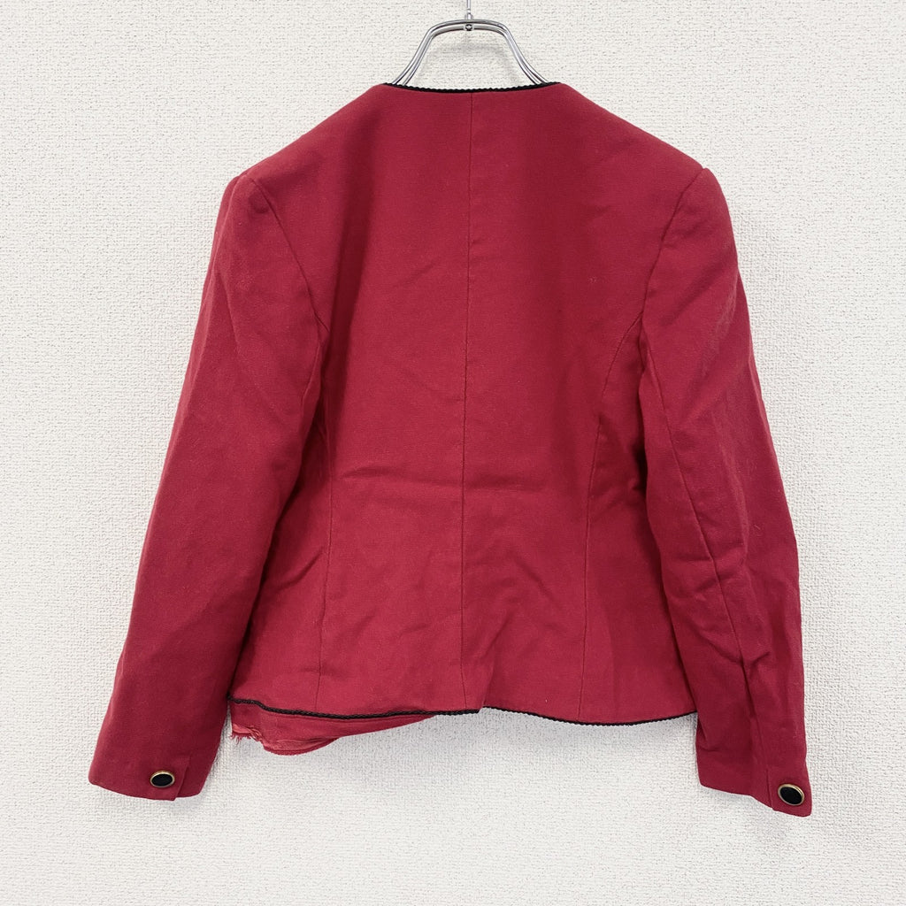 70s　PENDLETON　ペンドルトン　ウールテーラードジャケット　ダブルボタン　ヴィンテージ　赤　レッド　古着
