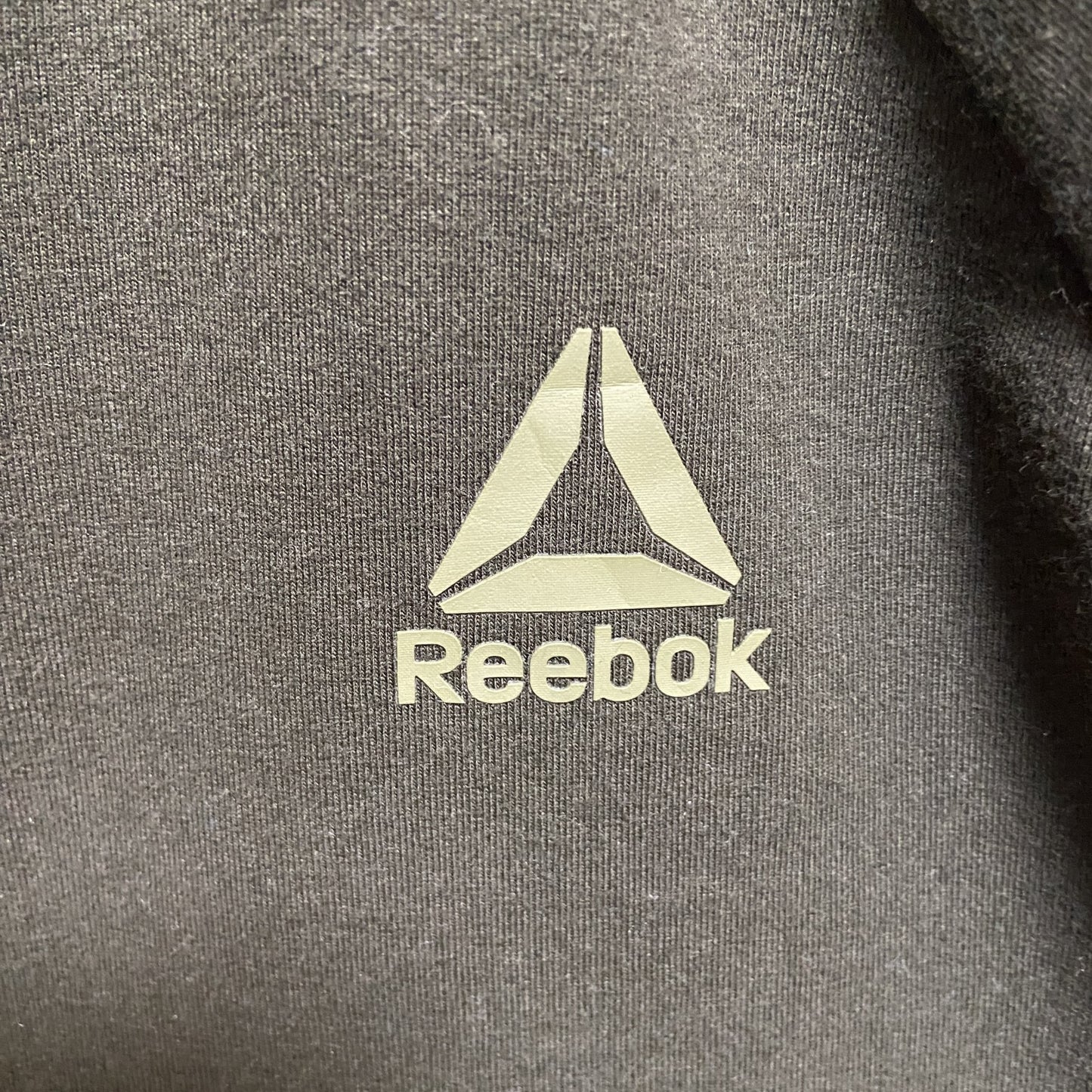 古着 used　Reebok　リーボック　長袖ロゴプリントスウェット　トレーナー　緑　グリーン　ビッグシルエット　2XLサイズ