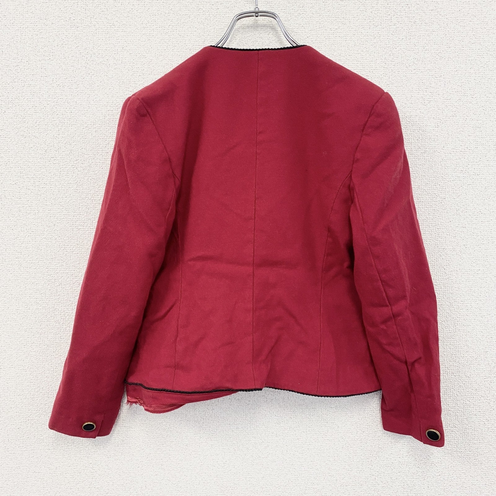 70s　PENDLETON　ペンドルトン　ウールテーラードジャケット　ダブルボタン　ヴィンテージ　赤　レッド　古着