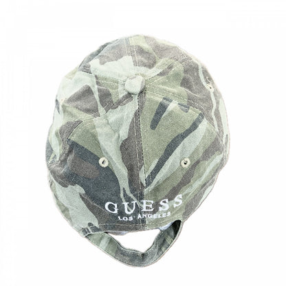 GUESS　ゲス　6パネルキャップ　ベースボールキャップ　迷彩柄