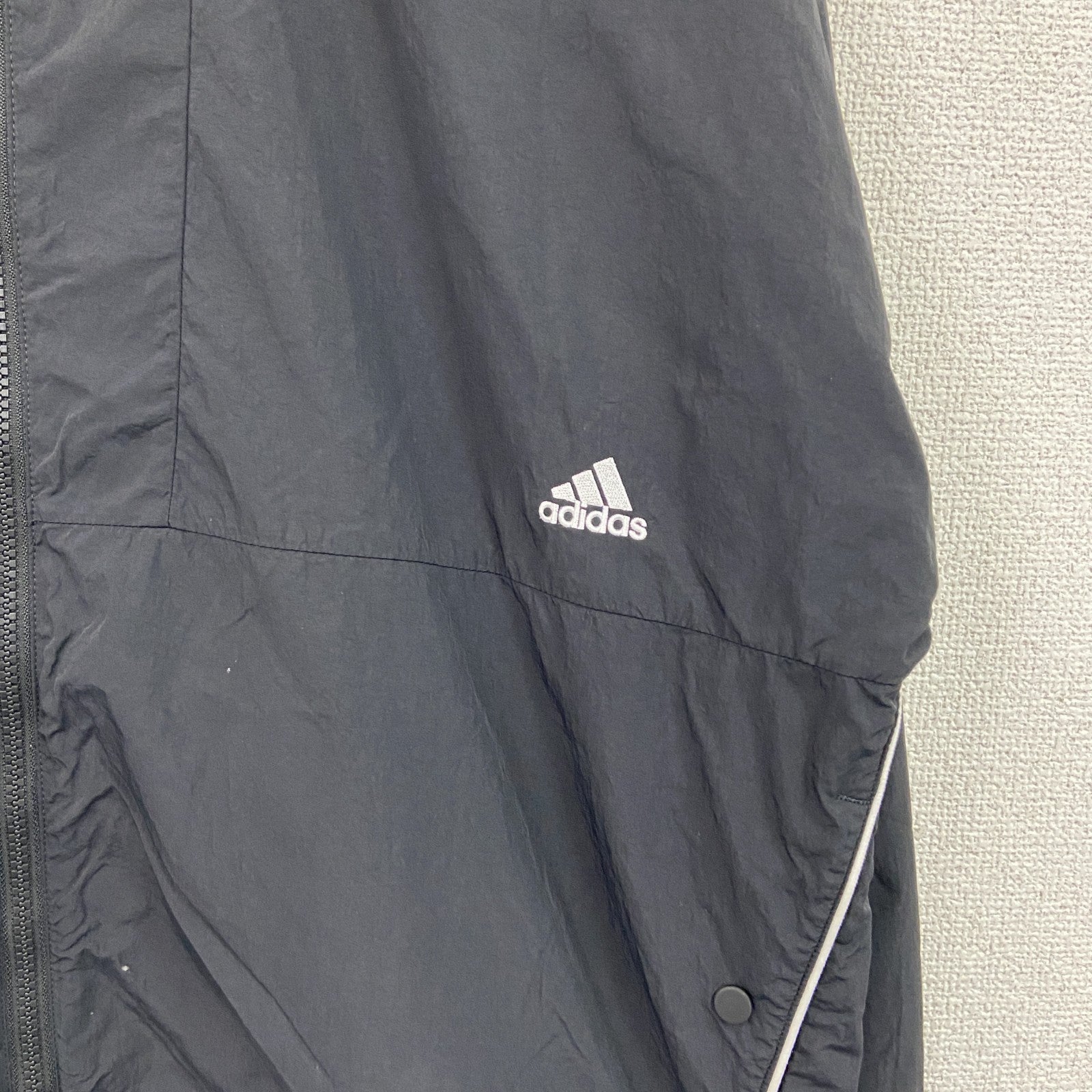 adidas　アディダス　トラックジャケット/ウーブンジャケット　黒　ブラック　Lサイズ
