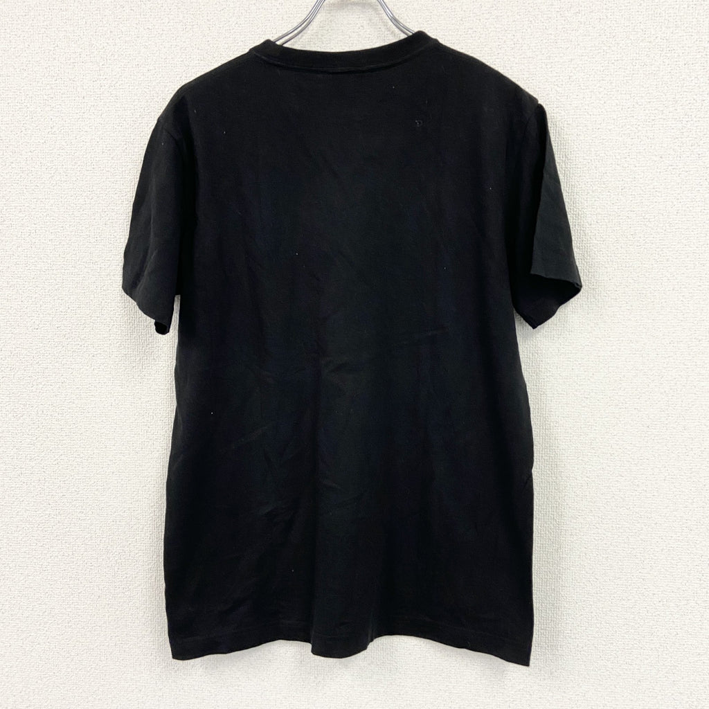 ALPHA INDUSTRIES　アルファインダストリーズ　半袖プリントTシャツ　黒　ブラック　Lサイズ
