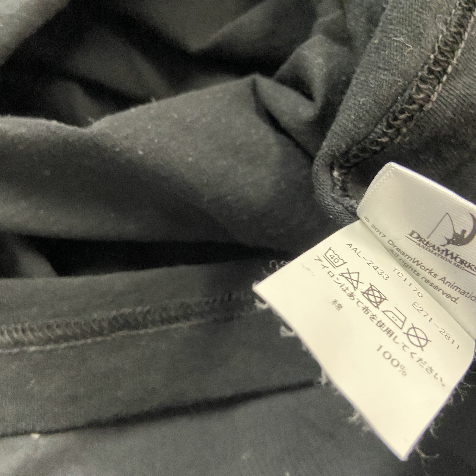 ALPHA INDUSTRIES　アルファインダストリーズ　半袖プリントTシャツ　黒　ブラック　Lサイズ