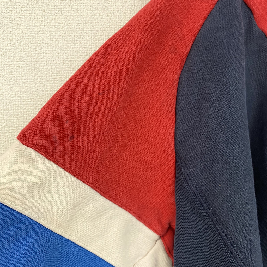 Champion　チャンピオン　スウェットパーカー/フーディー　紺　ネイビー　赤　レッド　古着
