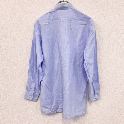 ～90s　Christian Dior MONSIEUR　クリスチャンディオール　長袖ドレスシャツ　ヴィンテージ　ブルー