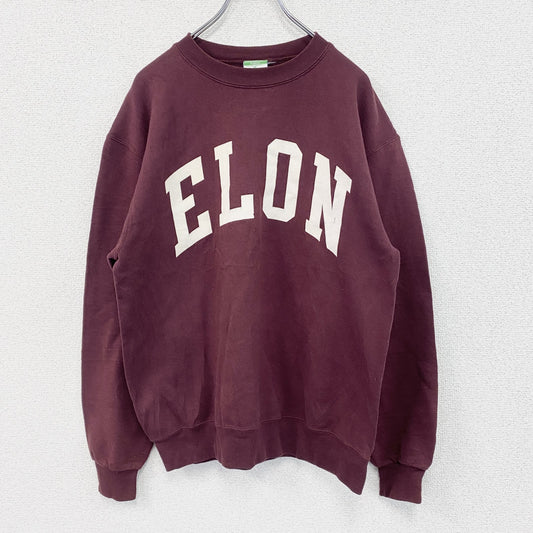 Champion　チャンピオン　スウェット/トレーナー　カレッジタイプ　赤紫　ボルドー　Mサイズ