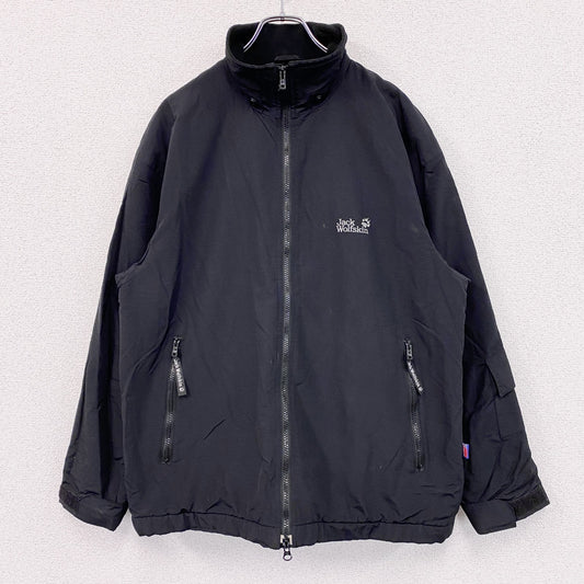 Jack Wolfskin　ジャックウルフスキン　FAST MOTION　ナイロンジャケット　ダブルジップ　フリースライナー　Sサイズ