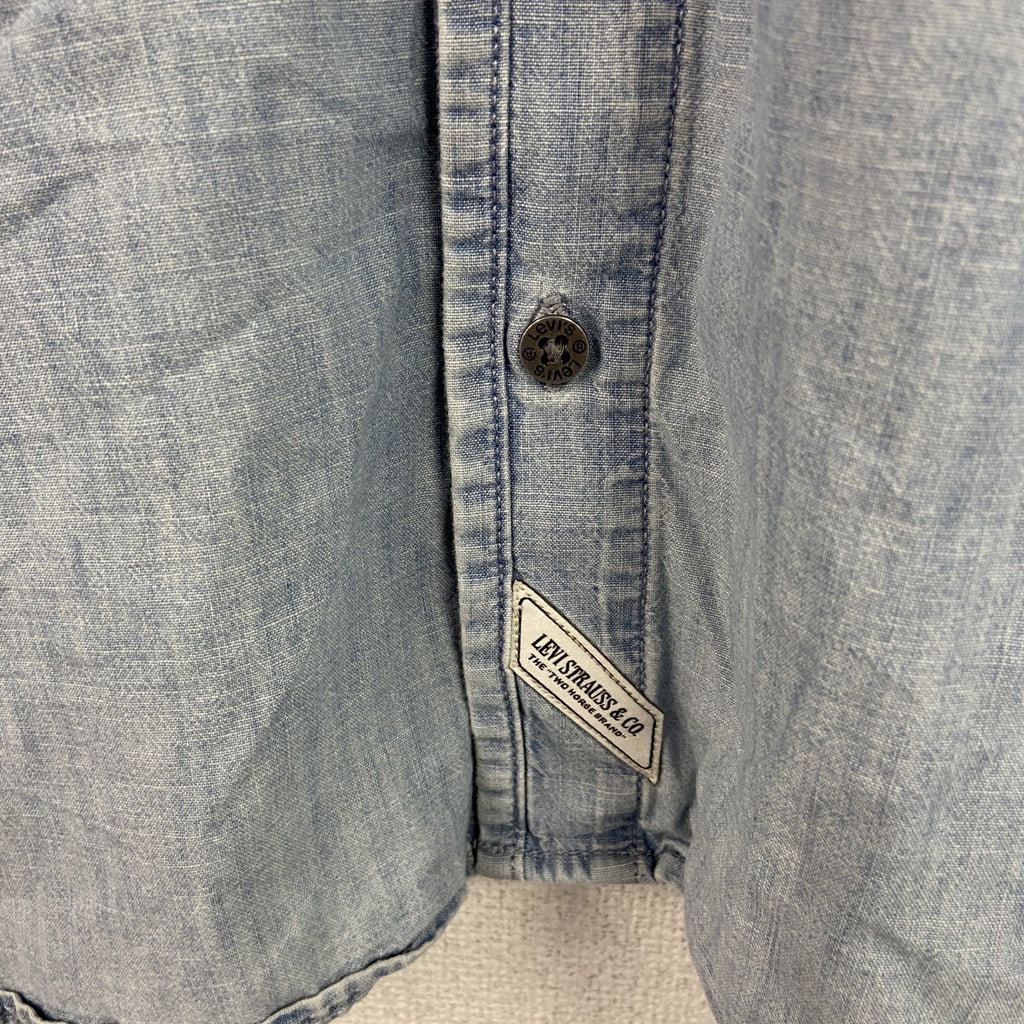 Levi's　リーバイス　長袖デニムシャツ　インディゴブルー　Mサイズ
