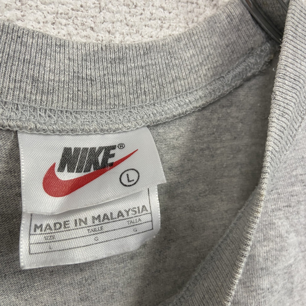 90s　NIKE　ナイキ　タンクトップ/ノースリーブ　灰色　グレー　XLサイズ　古着