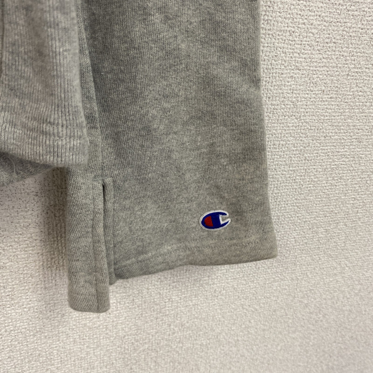 Champion　チャンピオン　スウェットパーカー/フーディー　灰色　グレー　マルチカラー　Mサイズ　古着