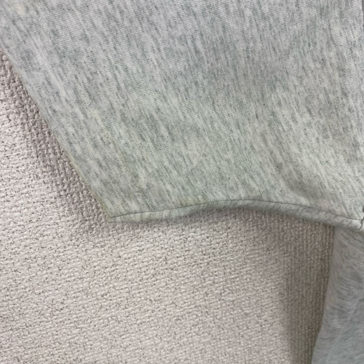 半袖プリントTシャツ　シングルステッチ　ヴィンテージ　霜降りグレー　Lサイズ　古着