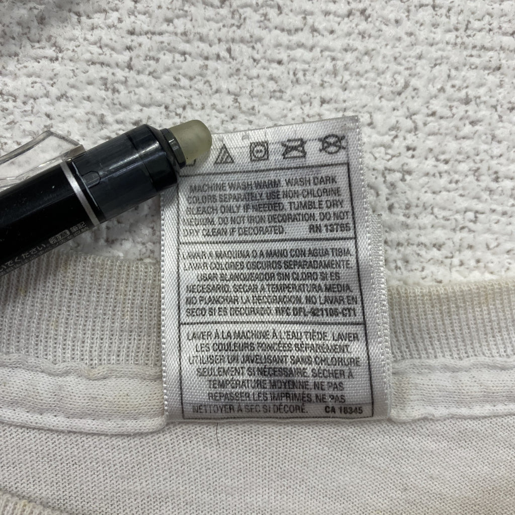 古着 used　00s　FRUIT OF THE LOOM　フルーツオブザルーム　METAR MAN　半袖プリントTシャツ　ロボT　ヴィンテージ　ホワイト　XLサイズ