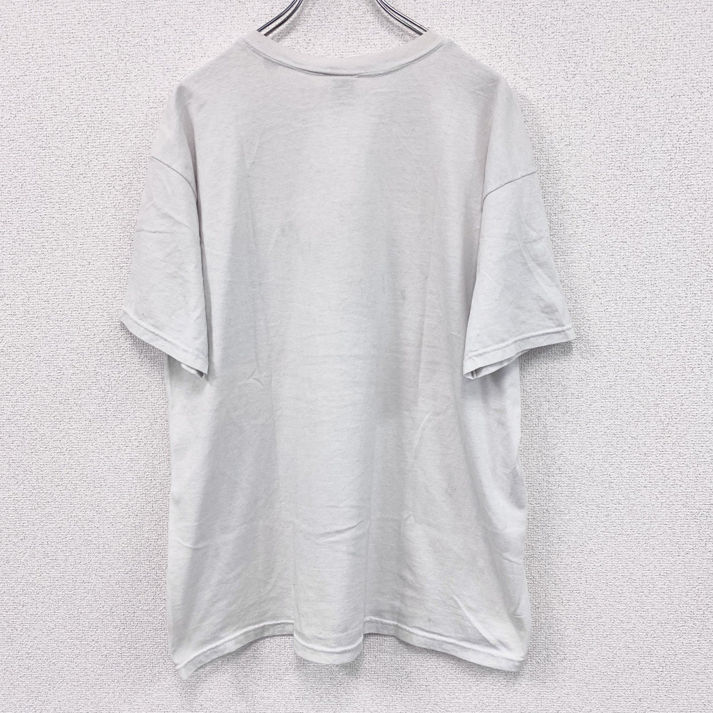 古着 used　00s　FRUIT OF THE LOOM　フルーツオブザルーム　METAR MAN　半袖プリントTシャツ　ロボT　ヴィンテージ　ホワイト　XLサイズ