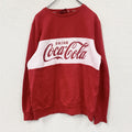 CocaCola　コカ・コーラ　スウェット/トレーナー　赤　レッド　8/10サイズ　古着