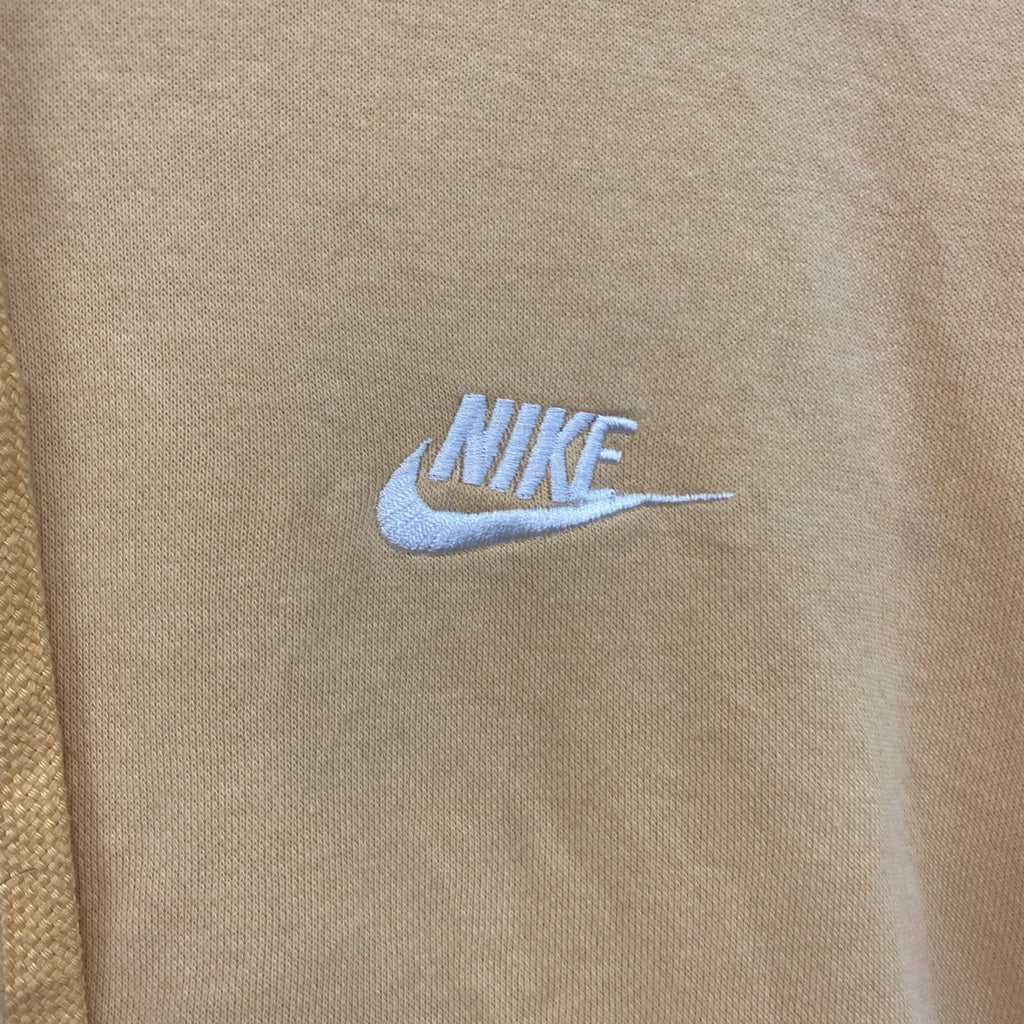NIKE　ナイキ　スウェットパーカー/フーディー　スウッシュ　橙色　オレンジ　XLサイズ　古着