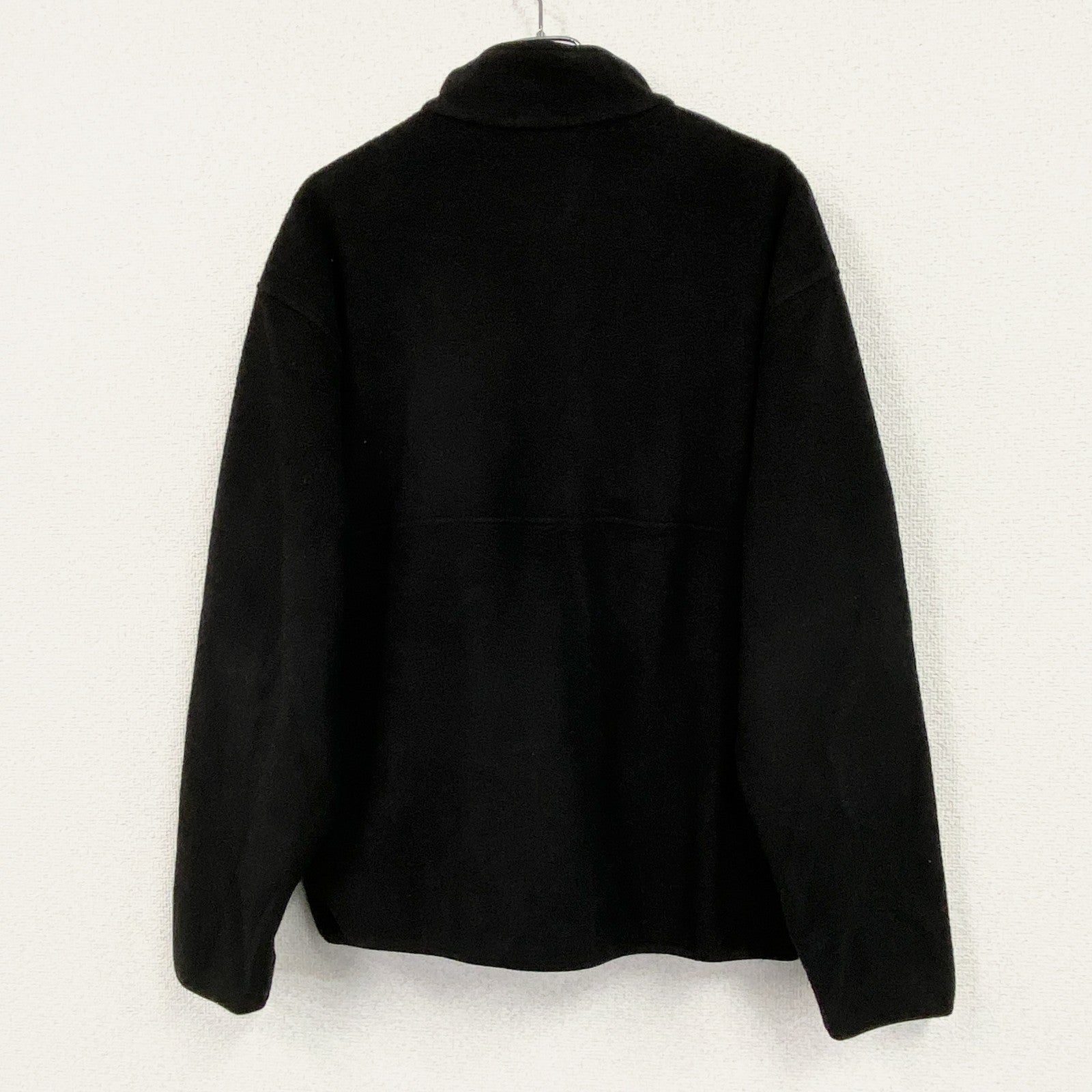 OLD UNIQLO　オールドユニクロ　フリースプルオーバージャケット　黒　ブラック　XLサイズ