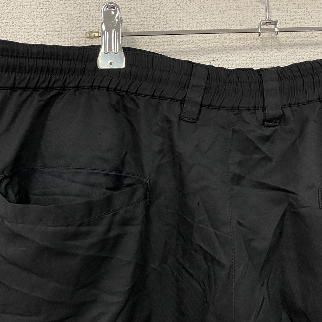 SRIXON　スリクソン　ジャージセットアップ　トラックジャケット　トラックパンツ　中綿入り　刺繍ロゴ　黒　ブラック　Lサイズ　古着