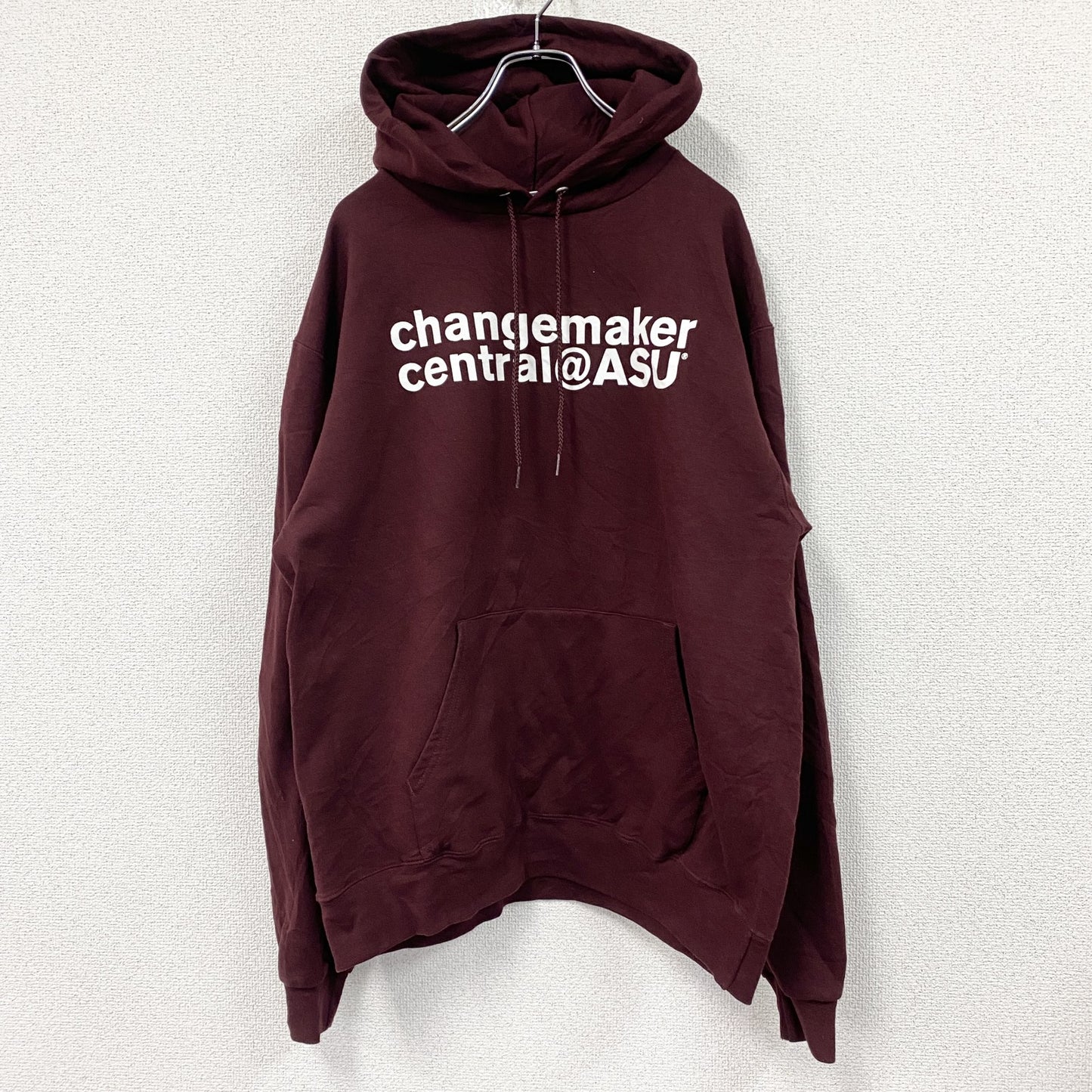 Champion　チャンピオン　スウェットパーカー/フーディー　2連　ボルドー　Lサイズ