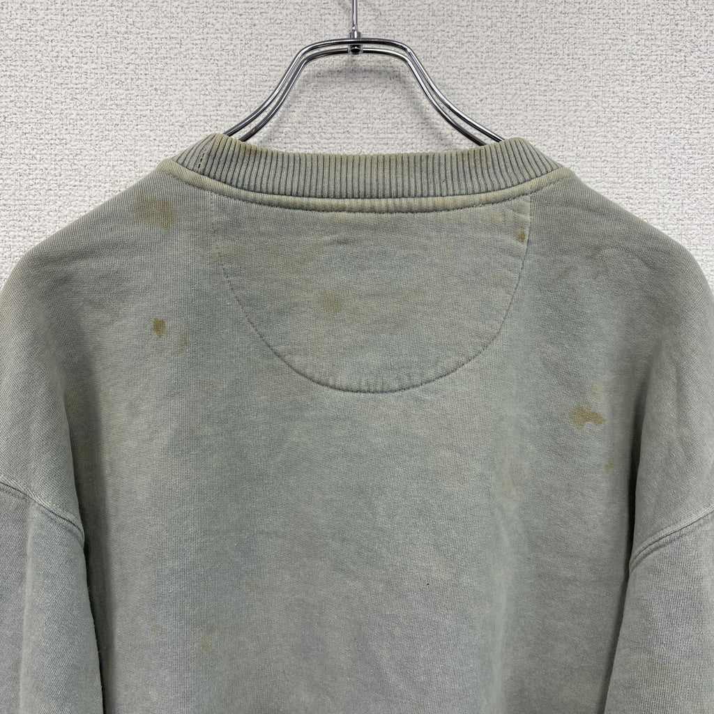 90s～　Eddie Bauer LEGEND　エディーバウアー　スウェット/トレーナー　ヴィンテージ　グレー　灰色　Lサイズ　古着