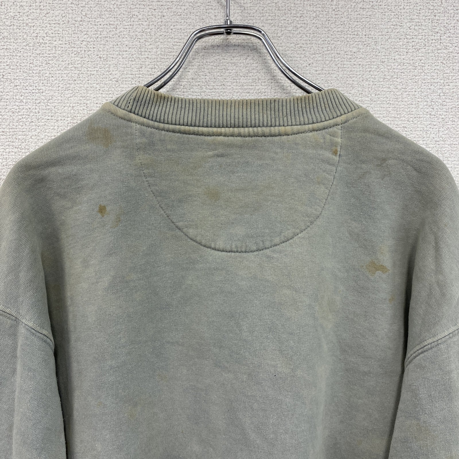 90s～　Eddie Bauer LEGEND　エディーバウアー　スウェット/トレーナー　ヴィンテージ　グレー　灰色　Lサイズ　古着