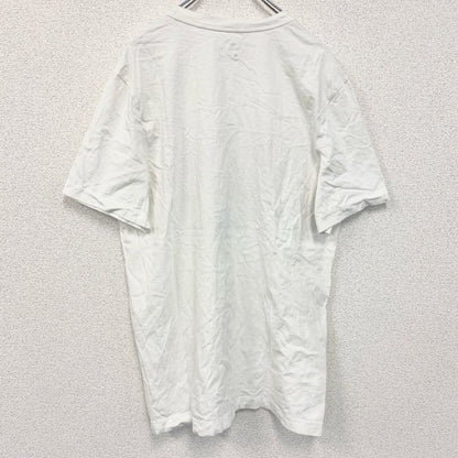 古着 used　NIKE　ナイキ　半袖プリントTシャツ　オハイオステート・バックアイズ　スウッシュロゴ　ホワイト　白　Lサイズ