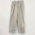 90s　Carvin Klein　カルバンクライン　チノパンツ　ジップフライ　ベージュ　33サイズ　古着