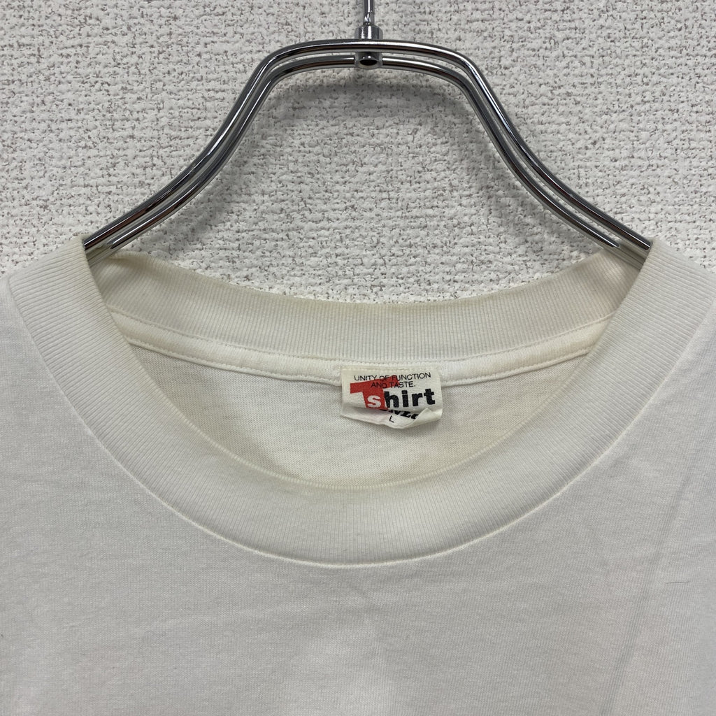 古着 used　～90s　DUNLOP　ダンロップ　HELLO KITTY　ハローキティ　半袖Tシャツ　シングルステッチ　ヴィンテージ　ホワイト　Lサイズ