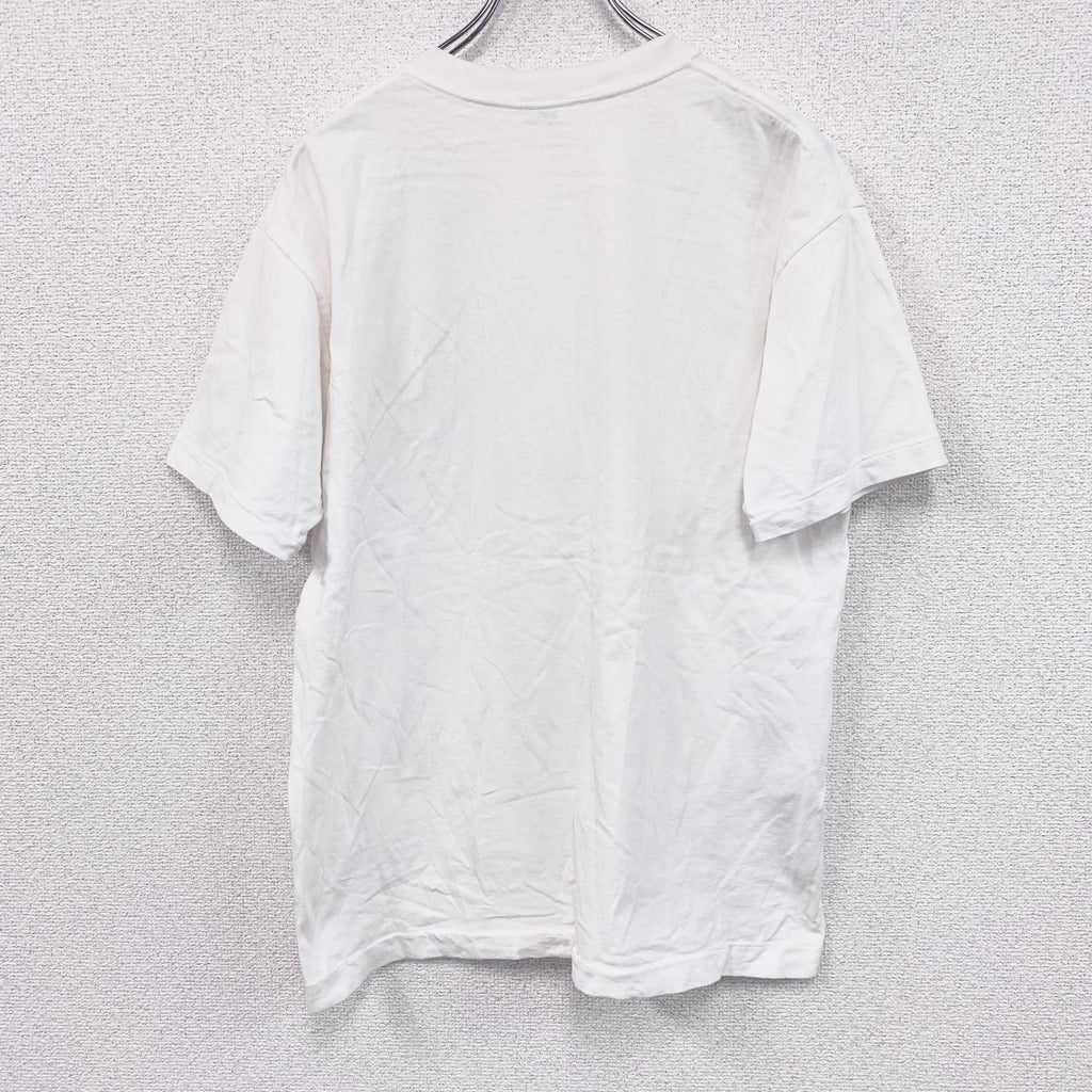 古着 used　～90s　DUNLOP　ダンロップ　HELLO KITTY　ハローキティ　半袖Tシャツ　シングルステッチ　ヴィンテージ　ホワイト　Lサイズ