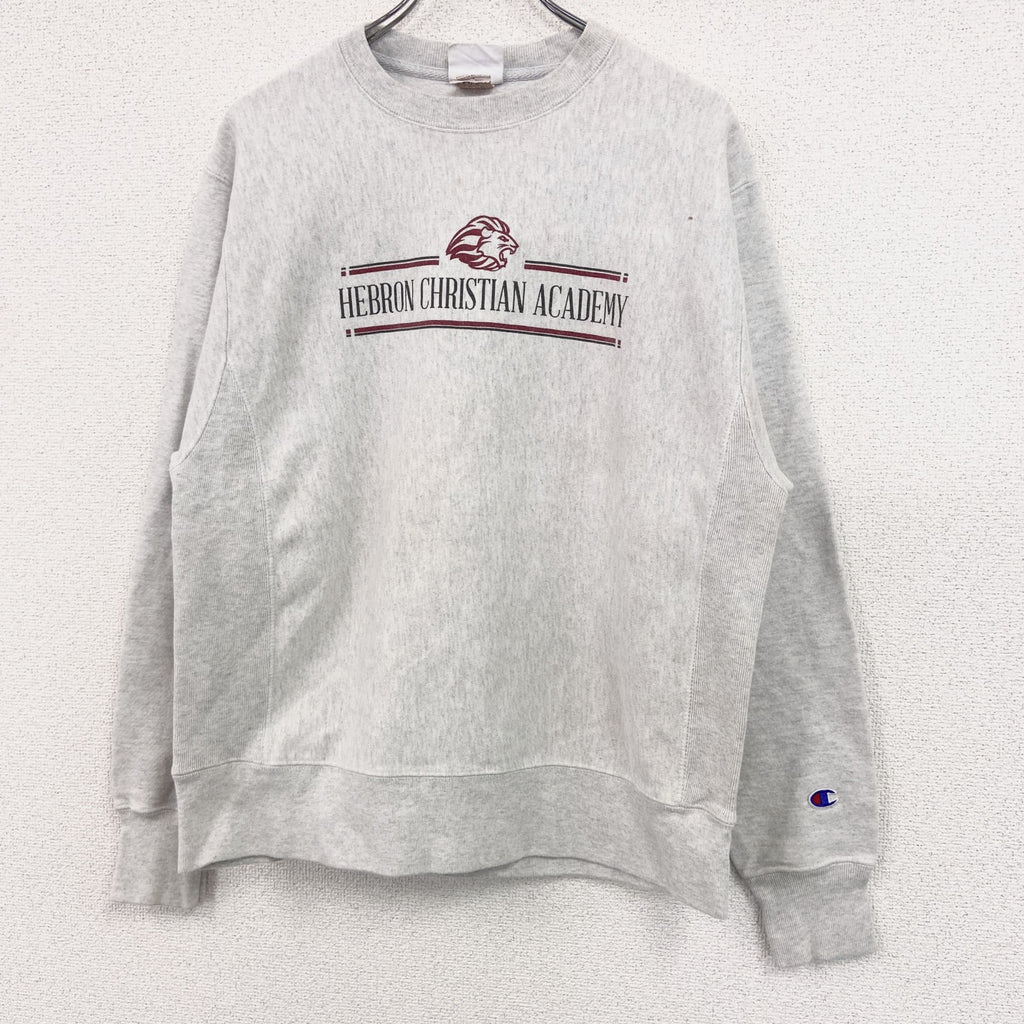 Champion　チャンピオン　リバースウィーブ　スウェット/トレーナー　ヘビーウエイト　現行　霜降りグレー　XLサイズ スウェットトップス ユニセックス コットン 古着