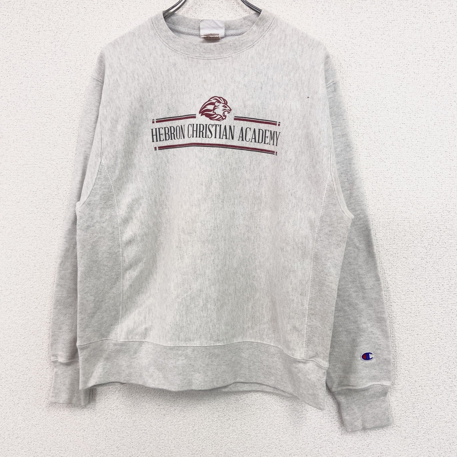 Champion　チャンピオン　リバースウィーブ　スウェット/トレーナー　ヘビーウエイト　現行　霜降りグレー　XLサイズ スウェットトップス ユニセックス コットン 古着