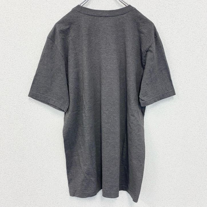 NIKE　ナイキ　半袖プリントTシャツ　HOLDIN IT DOWN　レトロデザイン　チャコールグレー　Mサイズ　古着