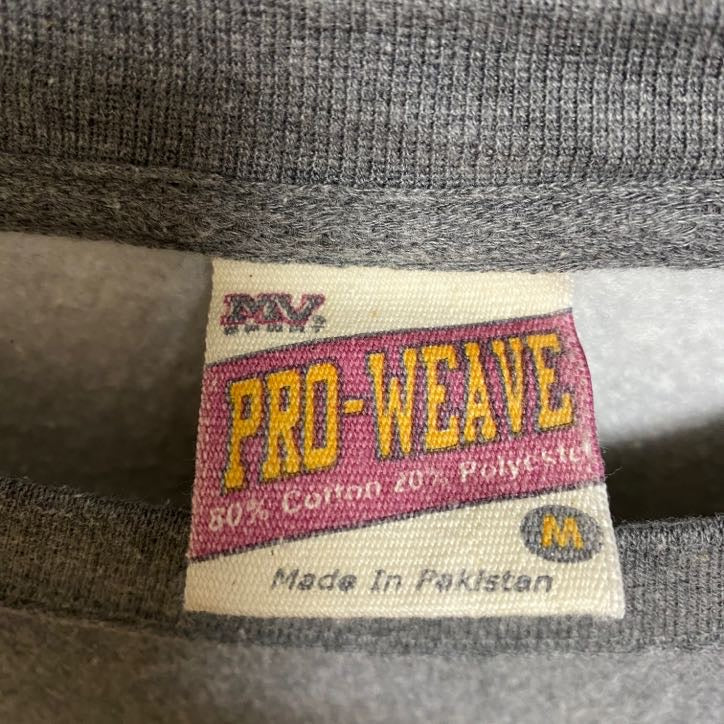 古着 used　MV SPORT PRO-WEAVE　WPCC 1964　長袖スウェット　トレーナー　グレー　Mサイズ