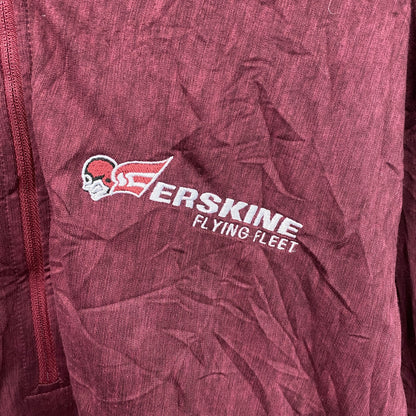 NIKE　ナイキ　ハーフジッププルオーバー　スウッシュ　ボルドー　2XLサイズ