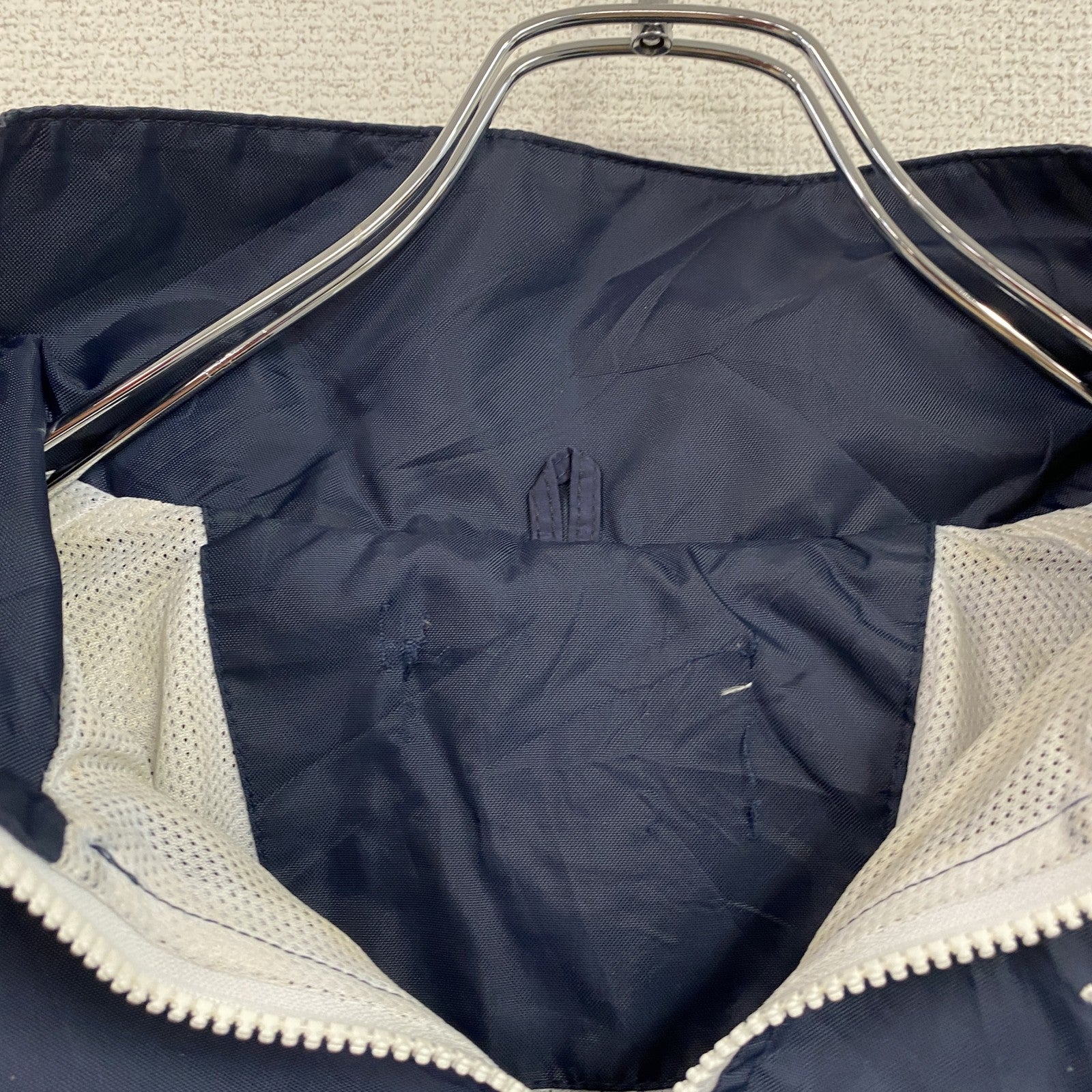 BOATHOUSE　アノラックパーカー　ハーフジップナイロンプルオーバージャケット　紺　ネイビー　古着