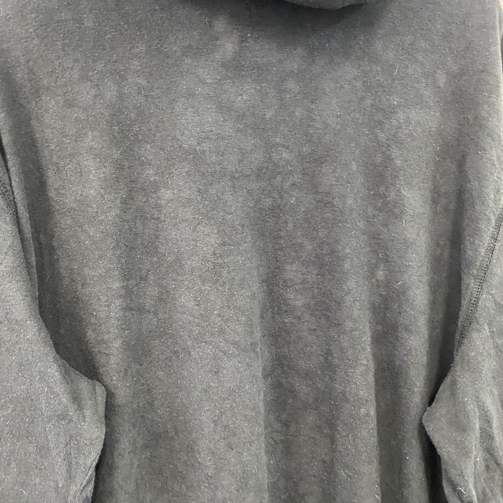 no boundaries　ノーバウンダリーズ　長袖Tシャツ/ロンT　フーディー　十字架　y2k　お兄系　黒　ブラック　Lサイズ　古着