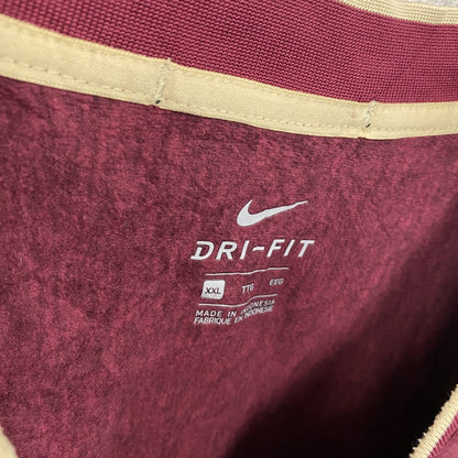 NIKE　ナイキ　ハーフジッププルオーバー　スウッシュ　ボルドー　2XLサイズ