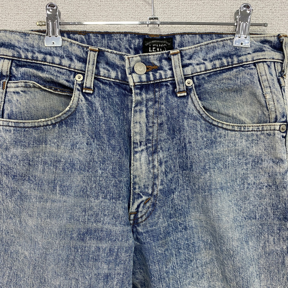 Levi's　リーバイス　デニムパンツ/ジーンズ　フェード　縦落ち　ジップフライ　インディゴ　31サイズ　古着