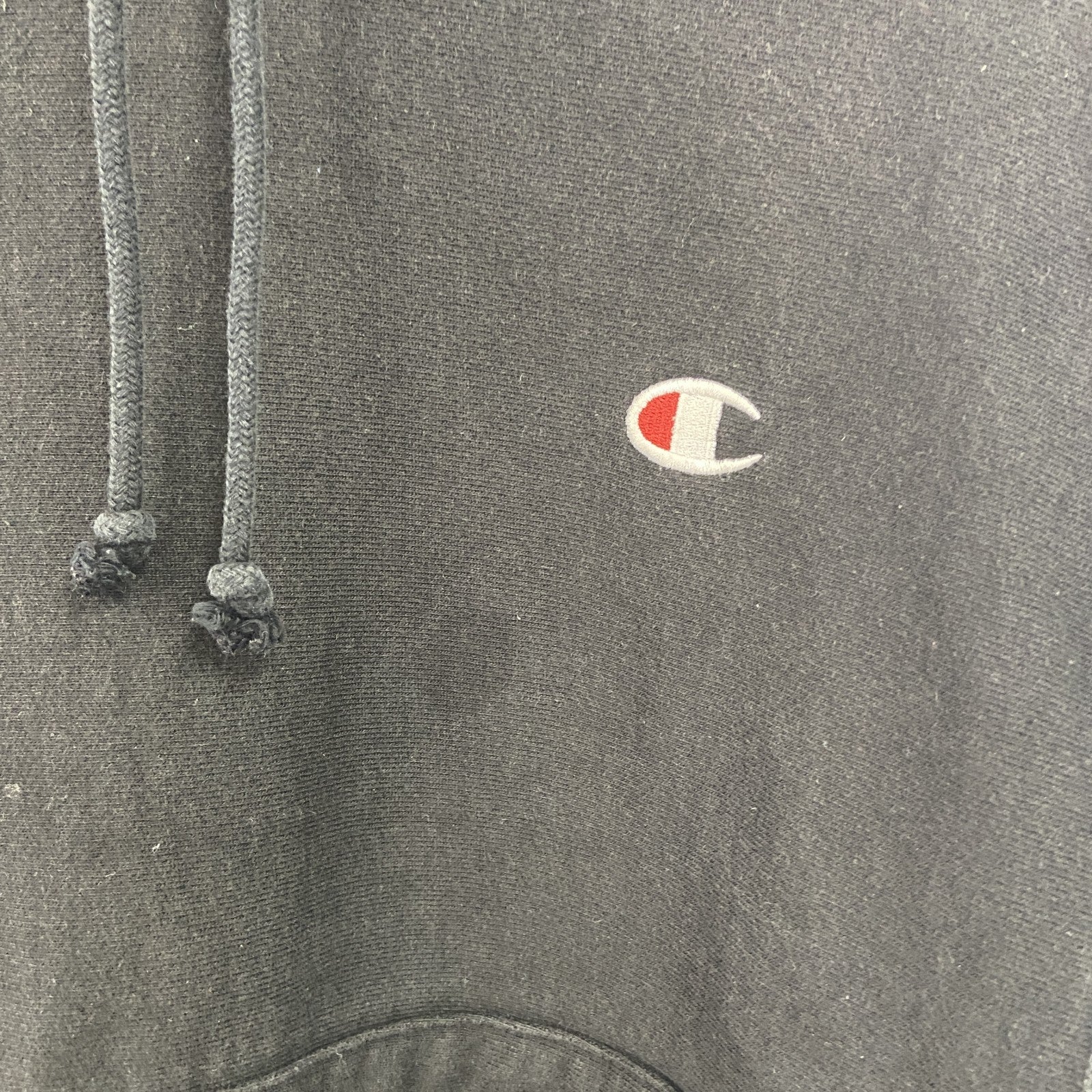 Champion　チャンピオン　リバースウィーブ　スウェットパーカー/フーディー　黒　ブラック　Lサイズ　古着