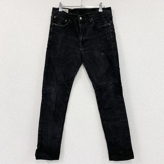 Levi’ｓ　リーバイス　511　デニムパンツ/ジーンズ　ジップフライ　黒　ブラック　W33サイズ