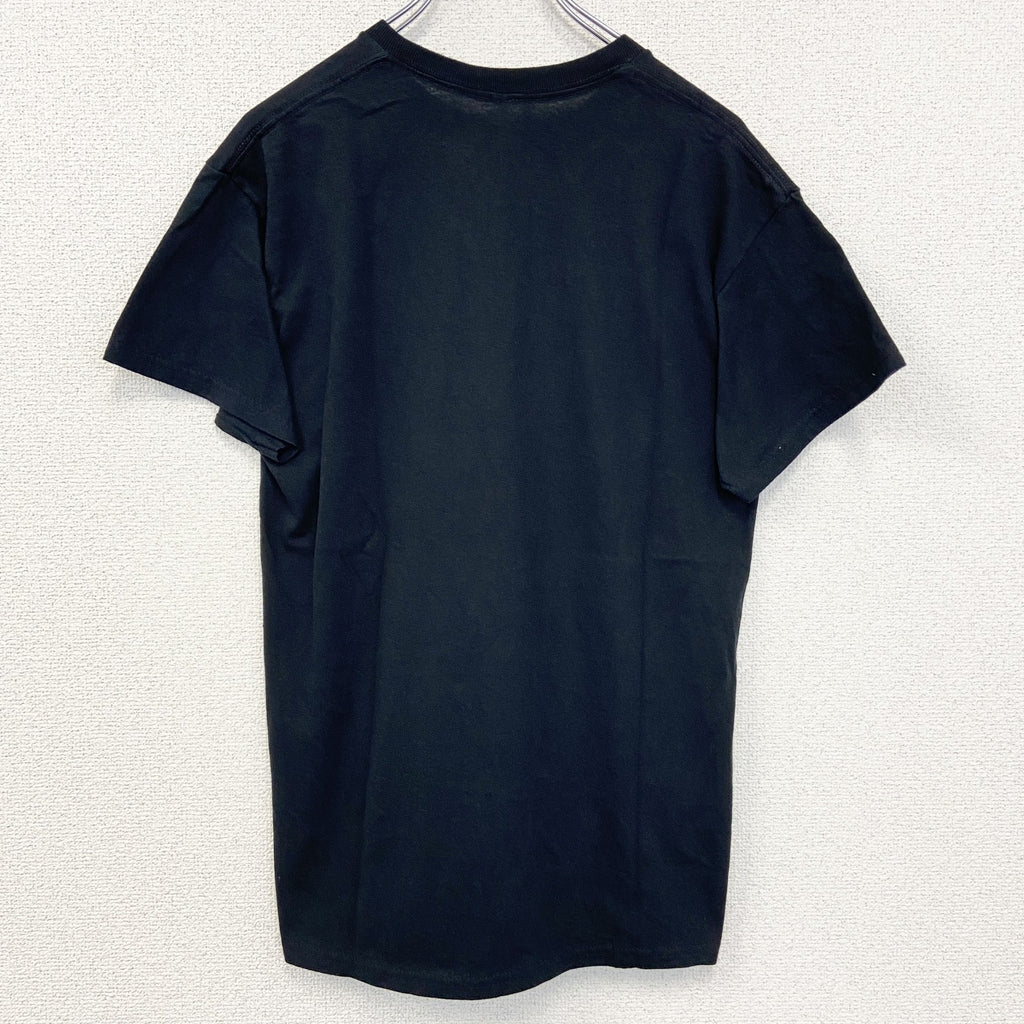 UNITY by Hard Rock　ハードロック　半袖プリントTシャツ　黒　ブラック　クルーネック　Mサイズ　古着