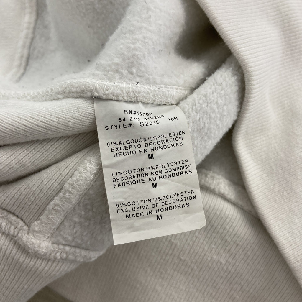 Champion　チャンピオン　リバースウィーブ　スウェットパーカー/フーディー　完全目無し　白　ホワイト　XLサイズ　古着