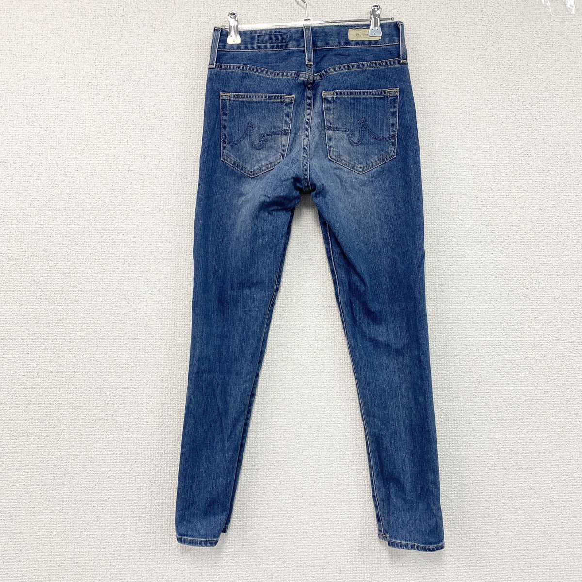Theory　セオリー　デニムパンツ/ジーンズ　縦落ち　鬼ヒゲ　フェード　ジップフライ　インディゴ　23サイズ　古着