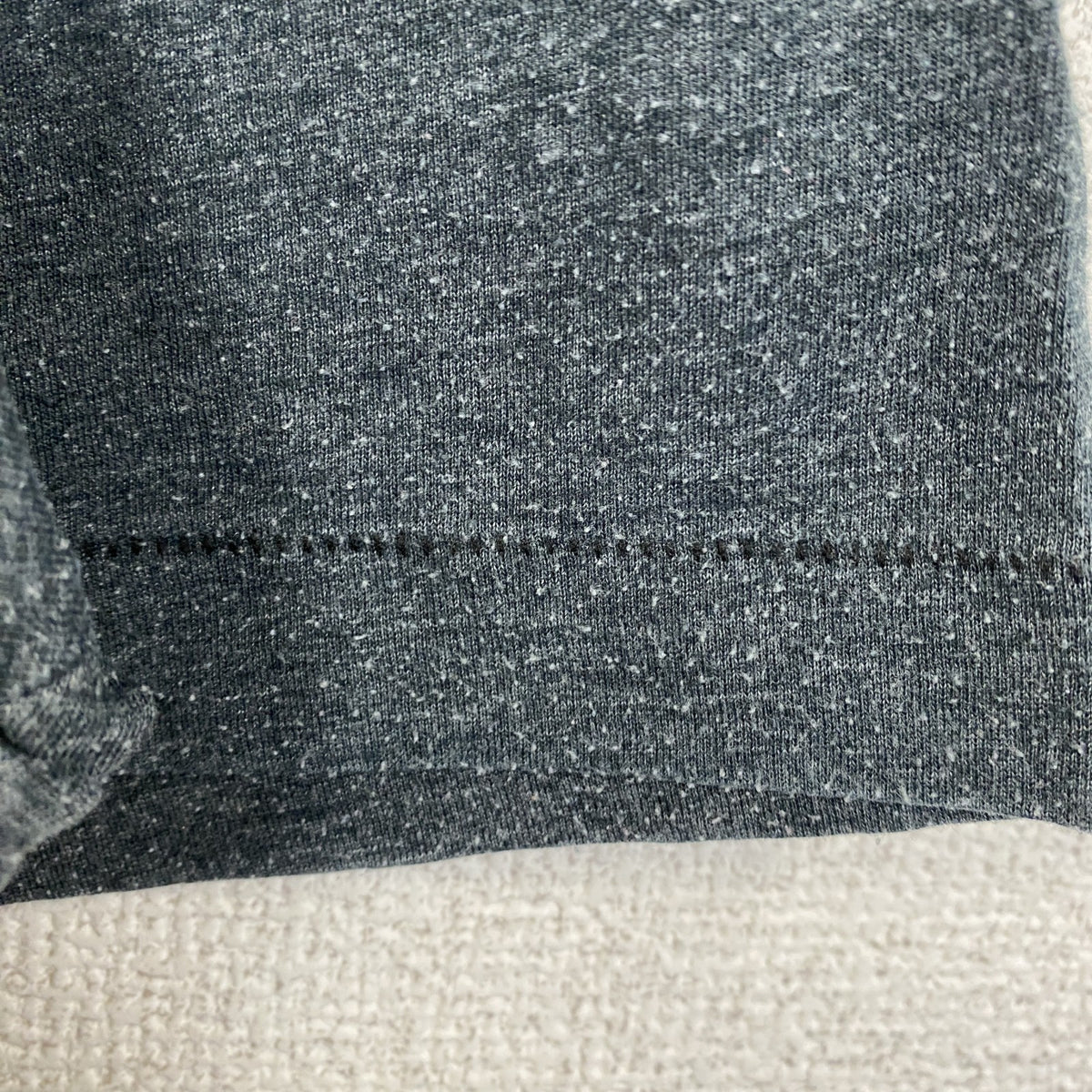 半袖バンドプリントTシャツ　Handsome Furs　レトロデザイン　クルーネック　ダークグレー　Sサイズ　古着