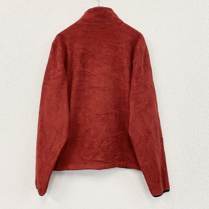 Cabela’ｓ　カベラス　フルジップフリースジャケット/ボアジャケット　赤　レッド　Mサイズ