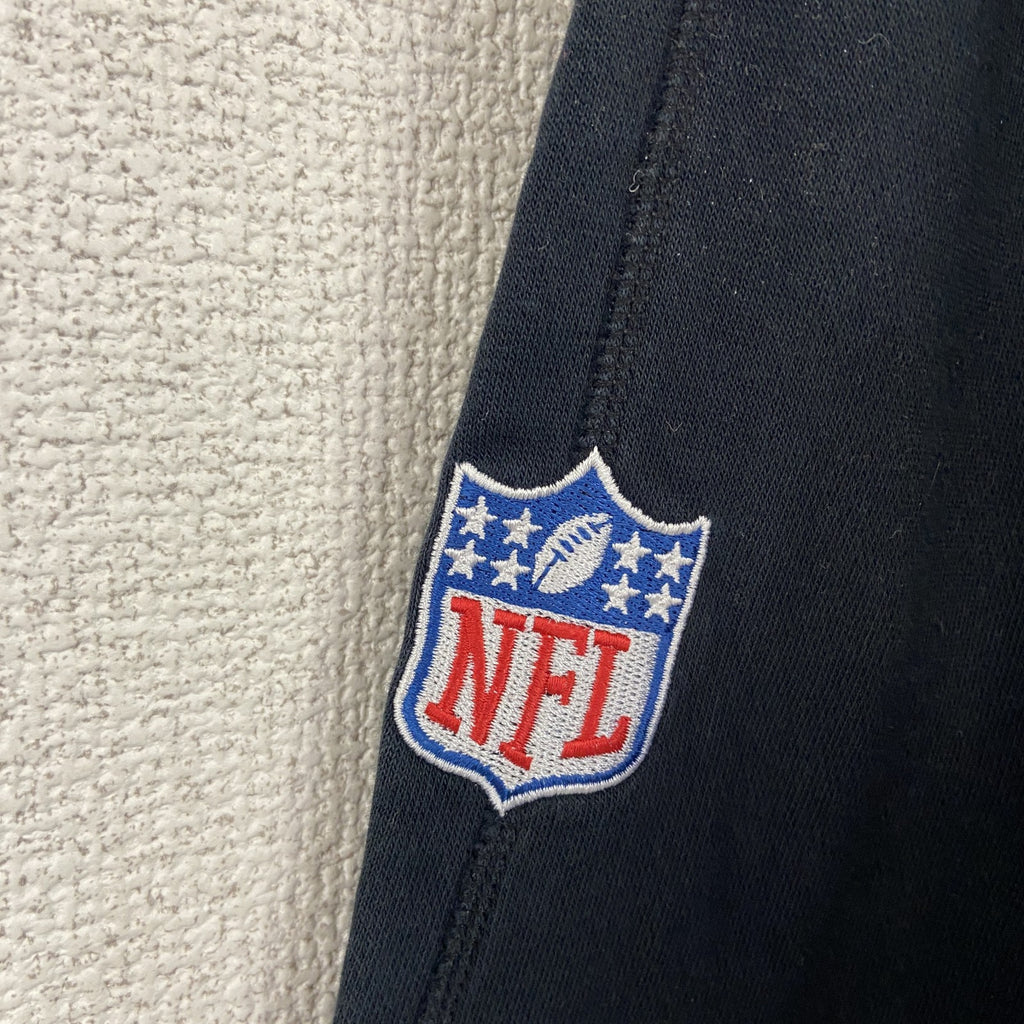 NIKE　ナイキ　NFL　Detroit Lions　ウェットパーカー/フーディー　スウッシュ　黒　ブラック　XLサイズ　古着